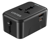 UNITEK Ładowarka podróżna EU/US/UK/AUS PD 20 W P1120ABK01 - 1337795 - zdjęcie 1